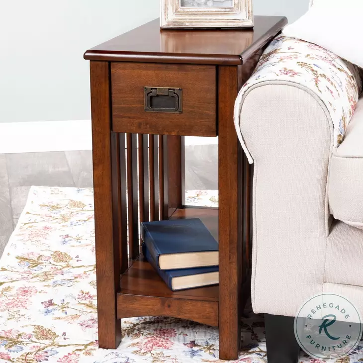 Cherry Larina Chairside Table