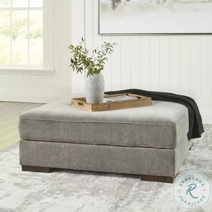 Bayless Smoke Accent Ottoman