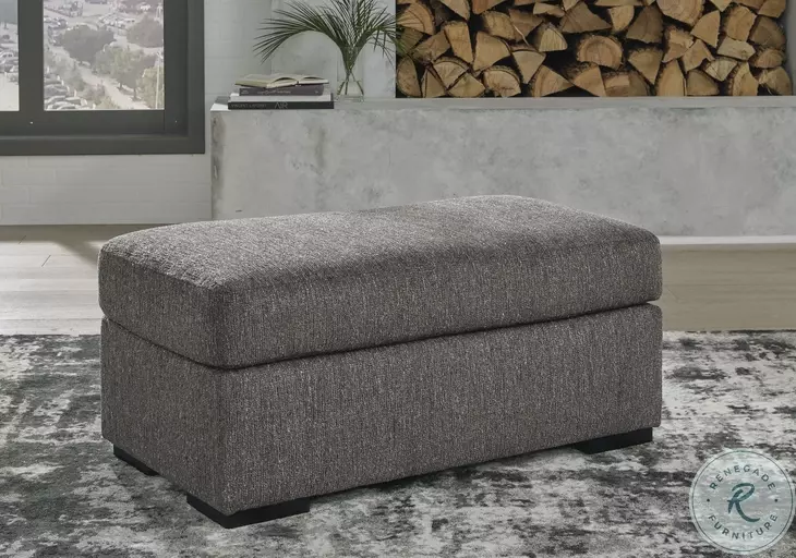 Gardiner Pewter Ottoman