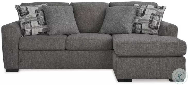 Gardiner Pewter Sofa Chaise