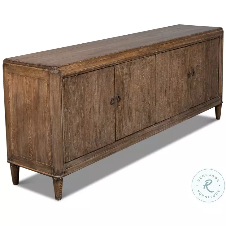 Deco Brown Wall Sideboard
