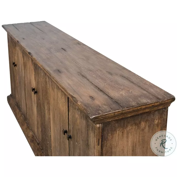 Provincial Brown Storage Sideboard