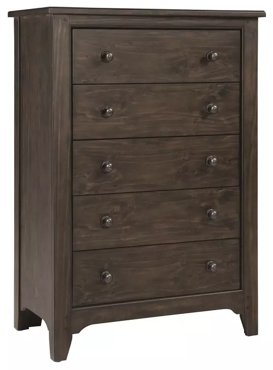 Taylor River Rock 5 Drawer Drawer Chest