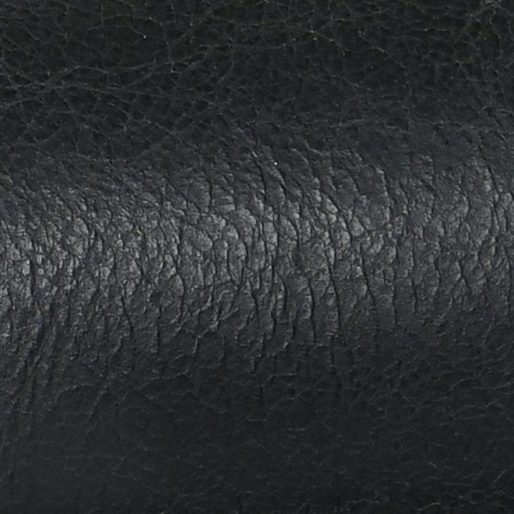 Bose Onyx Black Leather Upholstered Counter Height Stool