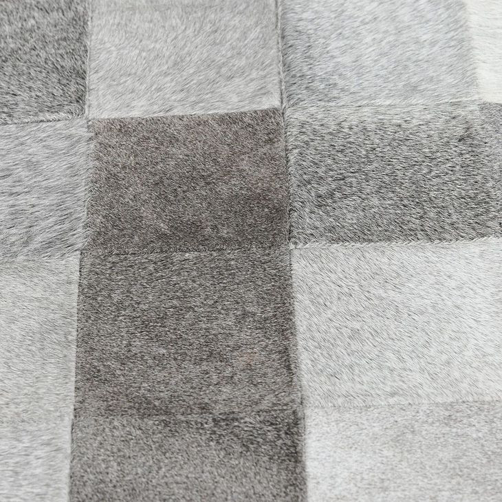 Achen Sparrow Gray Leather Upholstered 28" Accent Bench