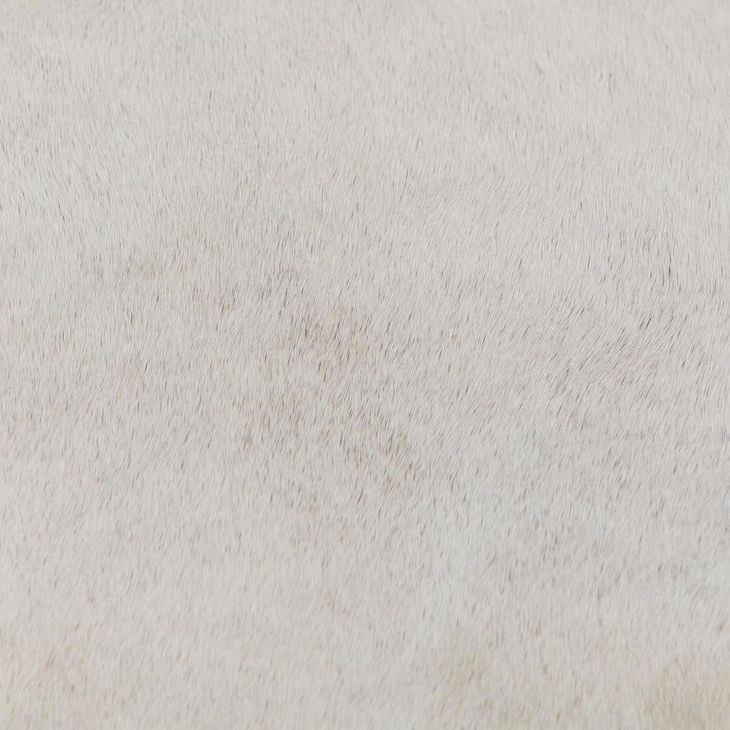 Bose Dusty Cream Leather Upholstered Counter Height Stool