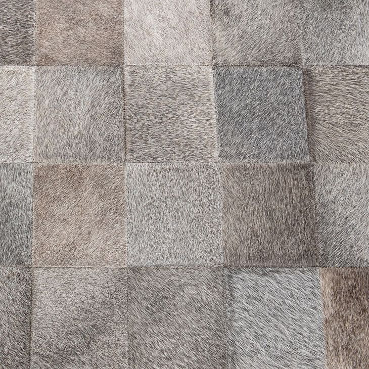 Achen Sparrow Gray Leather Upholstered 60" Accent Bench