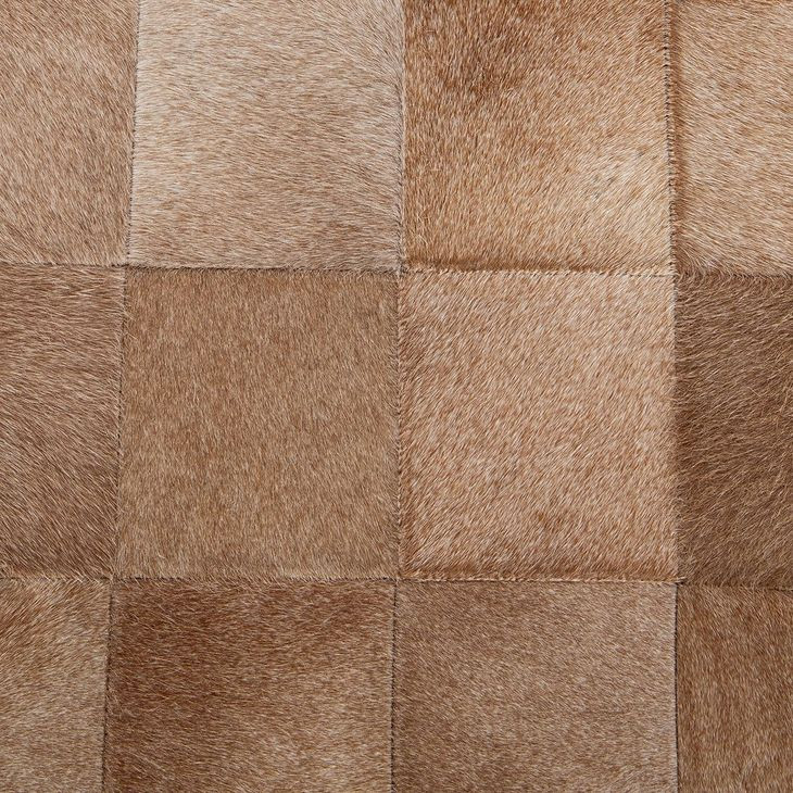 Achen Canyon Sand Leather Upholstered 60" Accent Bench