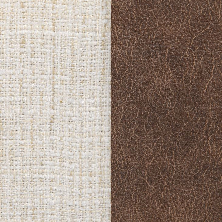 Janya Oat Cream Upholstered 60" Accent Bench