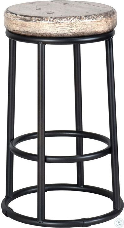 Jaden Antique White Counter Stool