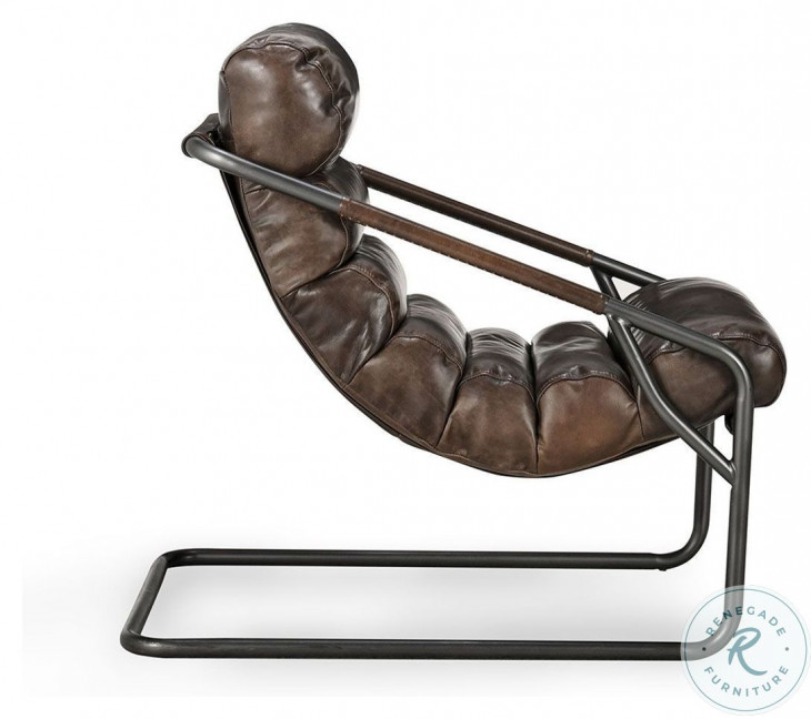 Jackson Brown And Black Accent Chair | HomeGalleryStores.com