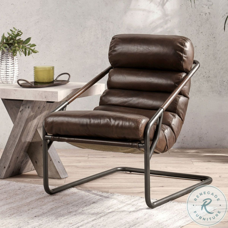Jackson Brown And Black Accent Chair