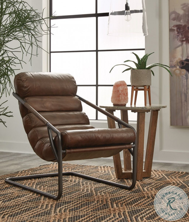 Jackson Brown And Black Accent Chair