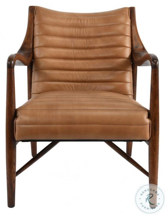 Kenneth Tan Leather Club Chair
