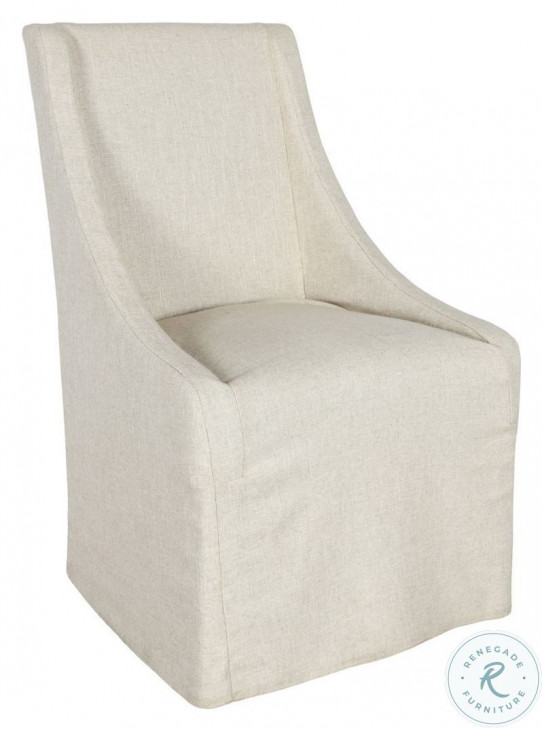 Warwick Oatmeal Upholstered Dining Chair