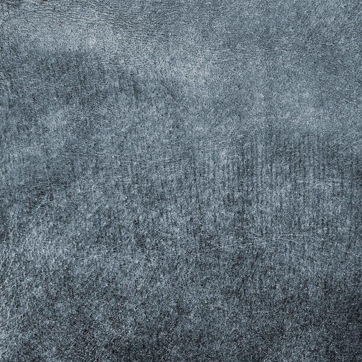 Morgan Ocean Blue Leather Upholstered Accent Chair