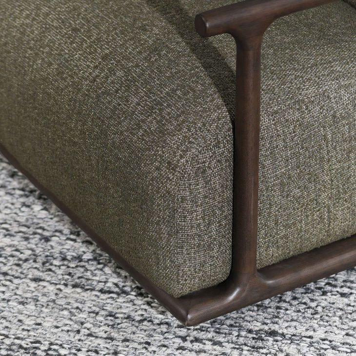 Lucia Kale Green Upholstered Accent Chair