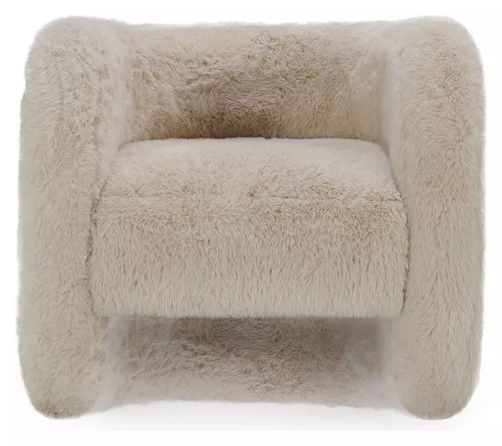 Teddy Sand Upholstered Accent Chair