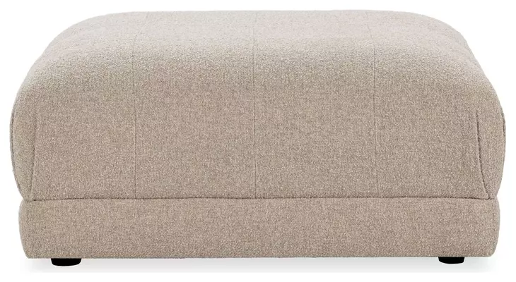 Adalynne Buttermilk Square Ottoman