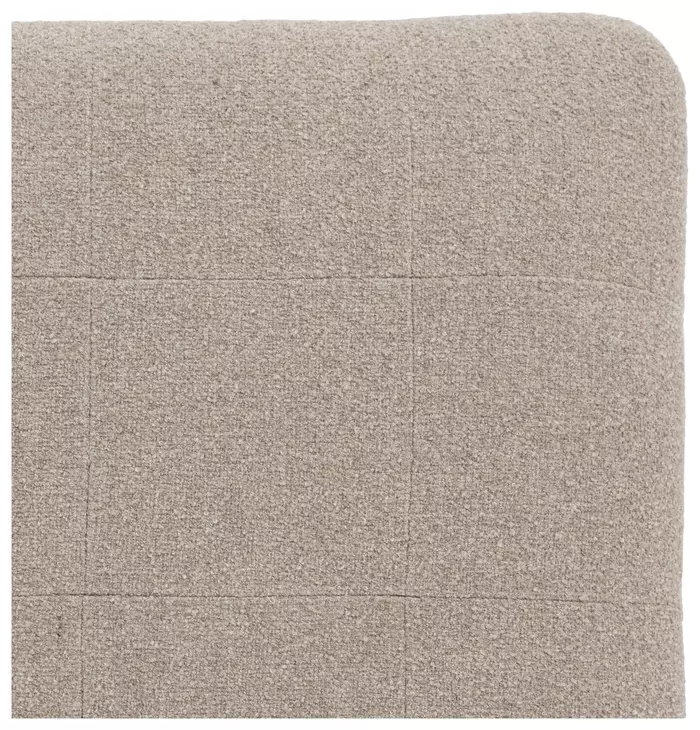Adalynne Buttermilk Square Ottoman