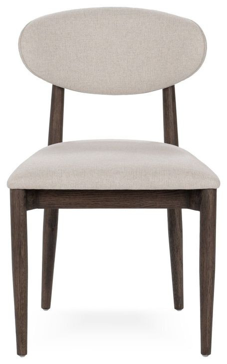 Tiber Toasted Brown Upholstered Dining Chair Set of 2