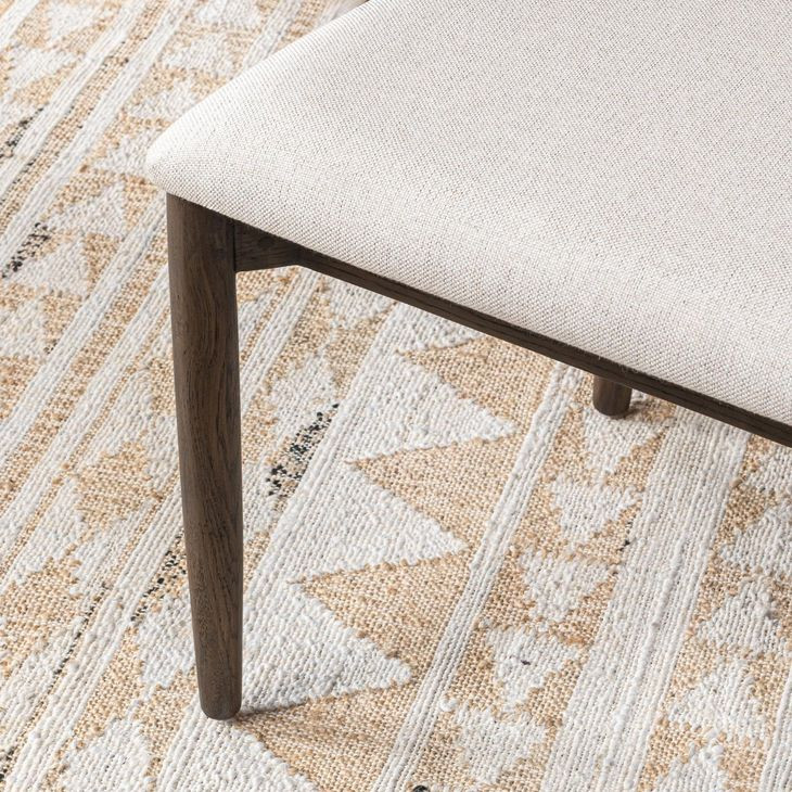 Tiber Toasted Brown Upholstered Dining Chair Set of 2