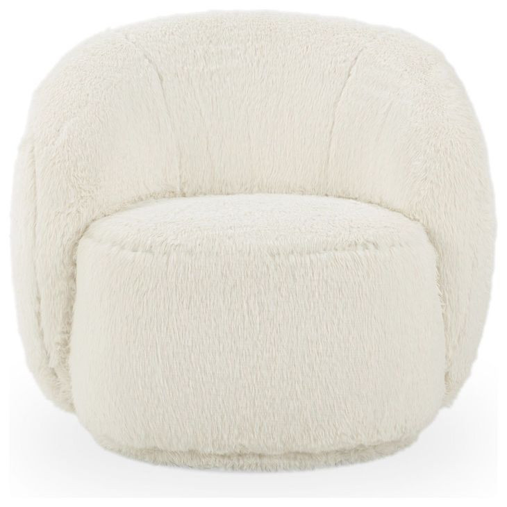 Adley Vanilla Upholstered Accent Chair