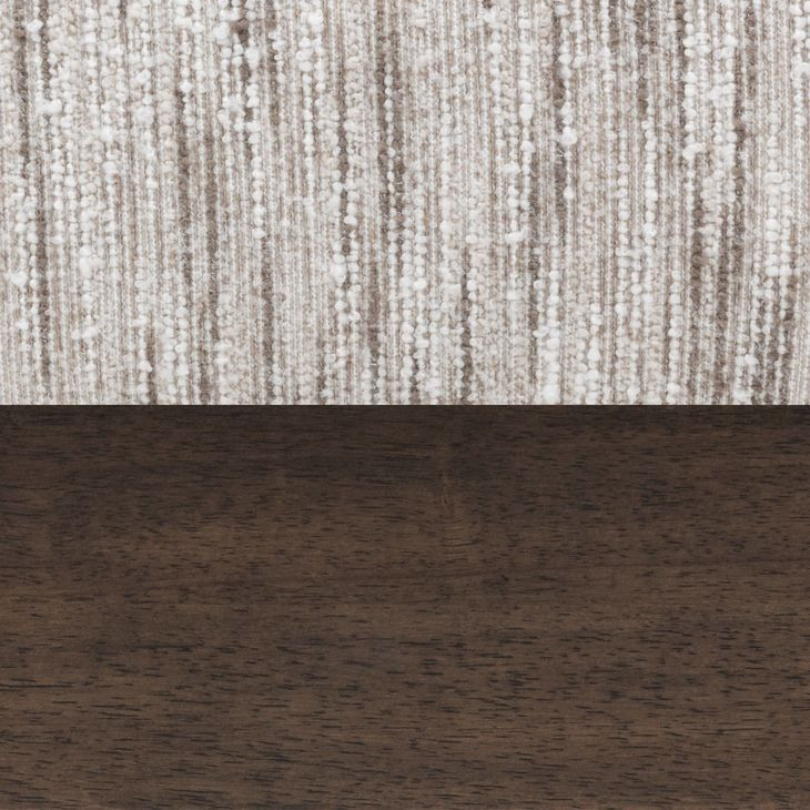 Rinner Cocoa Cream Upholstered Accent Chair