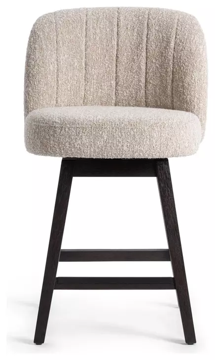 Della Sandy Cream Counter Height Stool