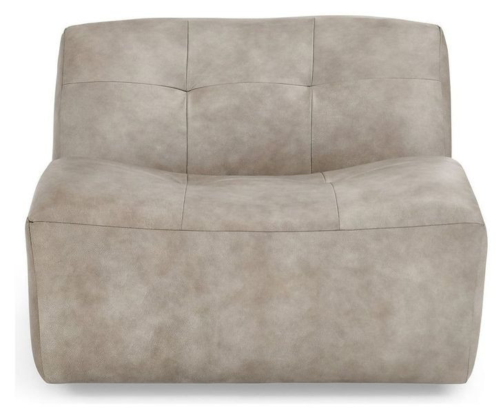 Gabriel Overcast Gray Leather Upholstered Accent Chair