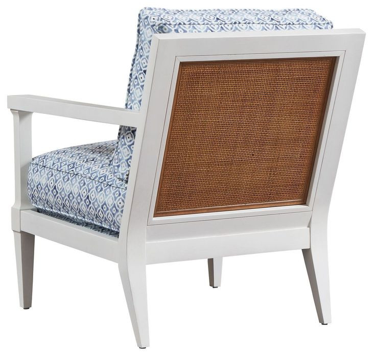 Splashes Blue Upholstered Chair