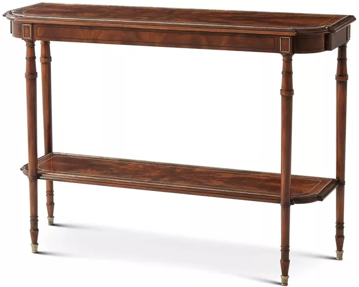 English Cabinet Maker Grosvenor and Gold Rectangular Jermyn Console Table