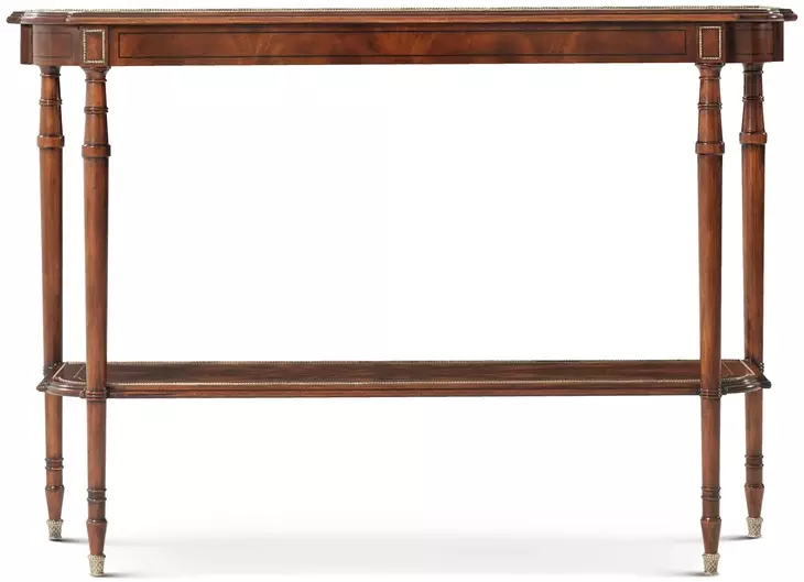 English Cabinet Maker Grosvenor and Gold Rectangular Jermyn Console Table