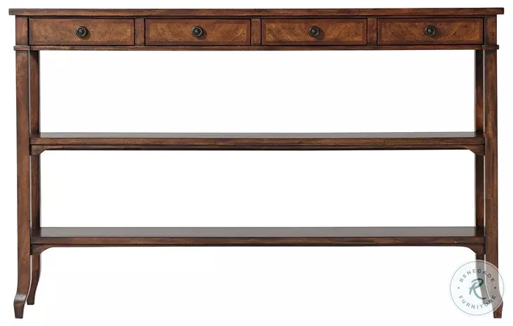 Luberon Light Distressing 54" Rectangular Console Table