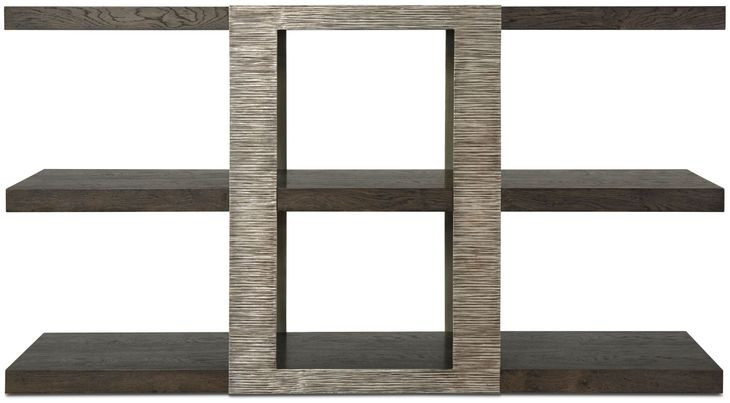 Composition Smokehouse Rectangular Console Table