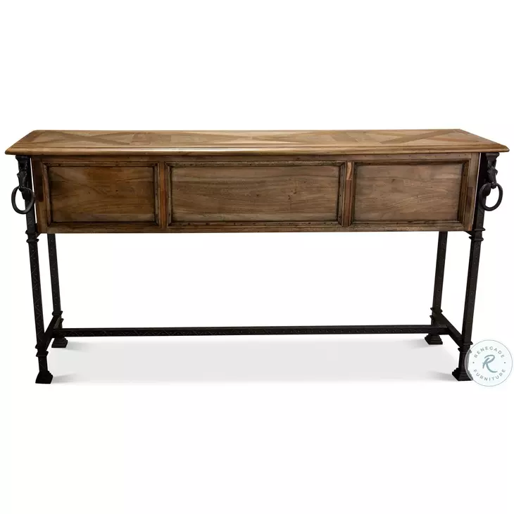 Game Of Thornes Tan Console Table