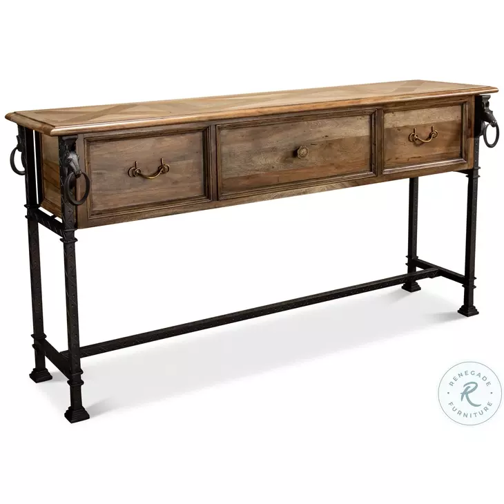 Game Of Thornes Tan Console Table