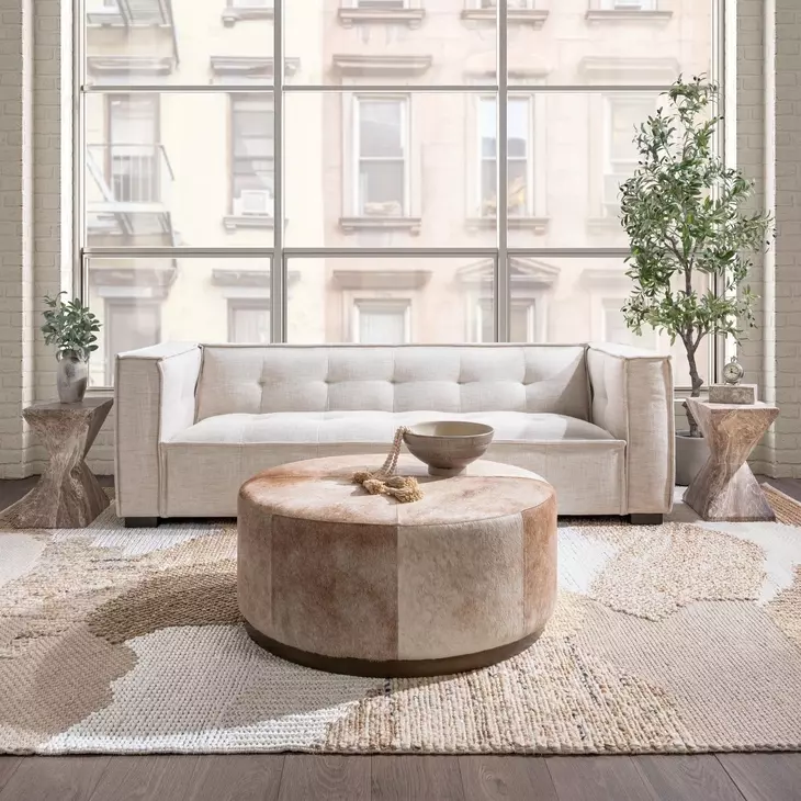 Element Beige 98" Sofa