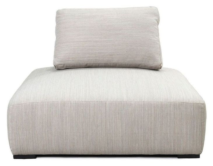 Nico Light Gray Upholstered Outdoor Accent Chair