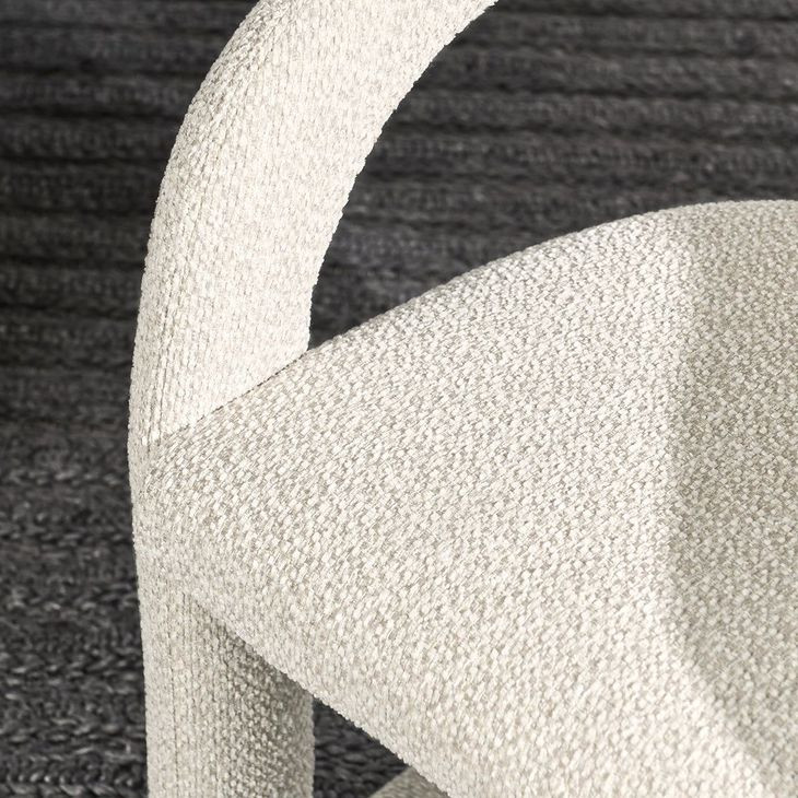 Archie Birch Cream Upholstered Dining Chair