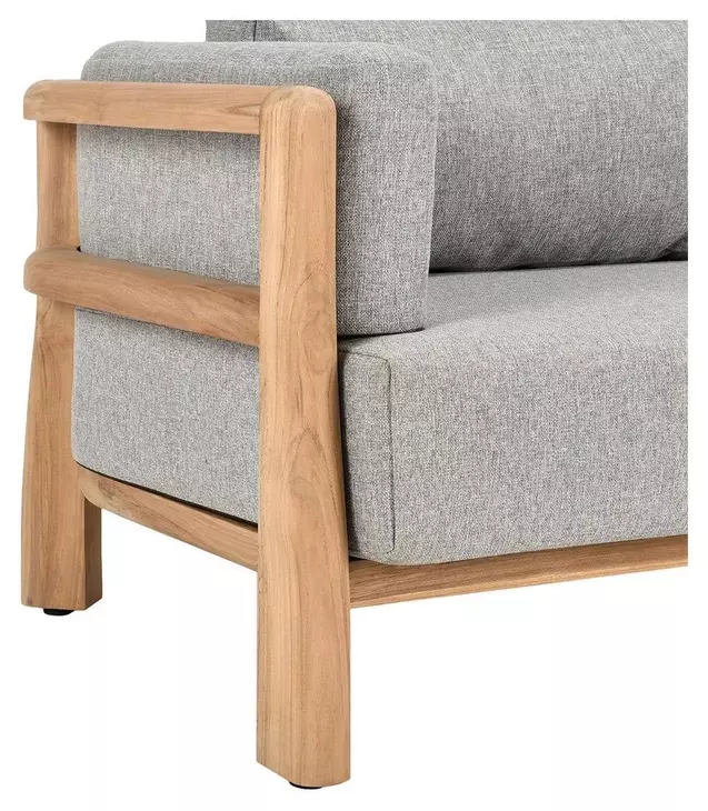 Aston Gray 82" Outdoor Sofa
