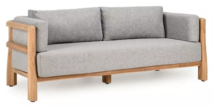 Aston Gray 82" Outdoor Sofa