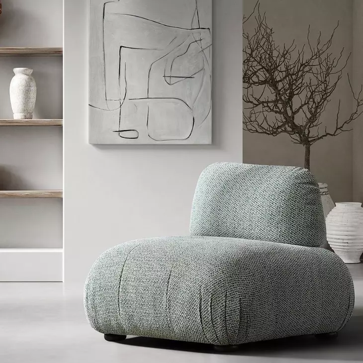 Thilda Green Upholstered Accent Chair