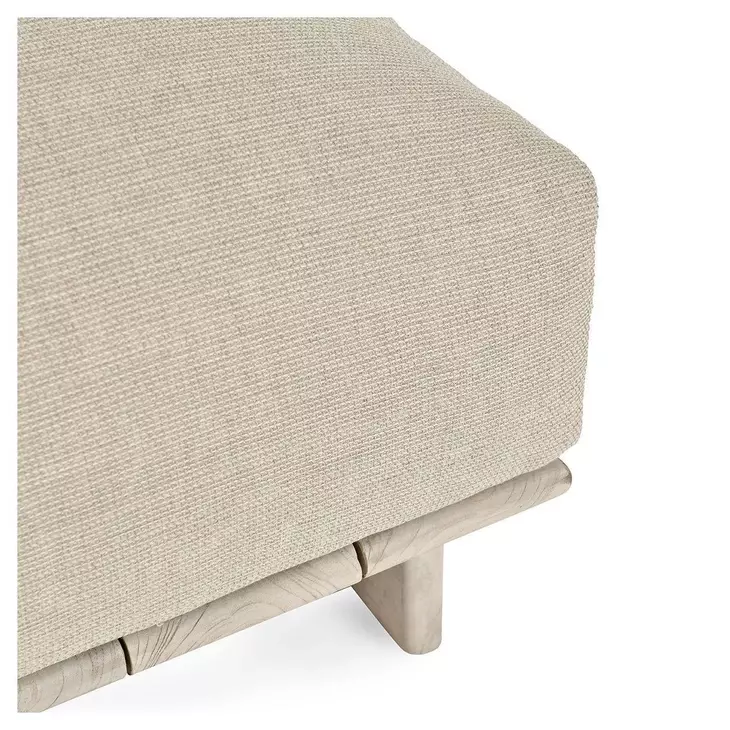 Livia Taupe 94" Outdoor Sofa