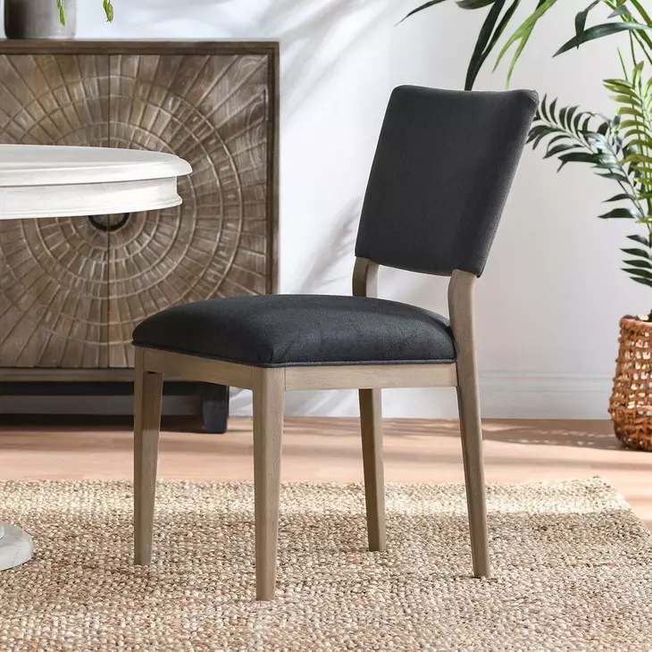 Phillip Gray Upholstered Dining Chair Set of 2
