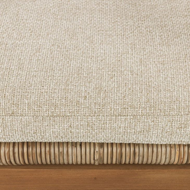 Valerie Natural Upholstered Outdoor Counter Height Stool