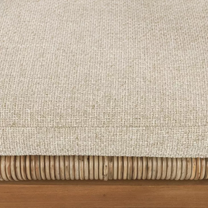 Valerie Natural Upholstered Outdoor Counter Height Stool