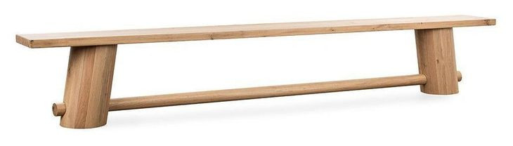 Foundation Light Oak 158" Rectangular Counter Height Dining Room Set