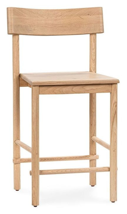 Foundation Light Oak Counter Height Stool