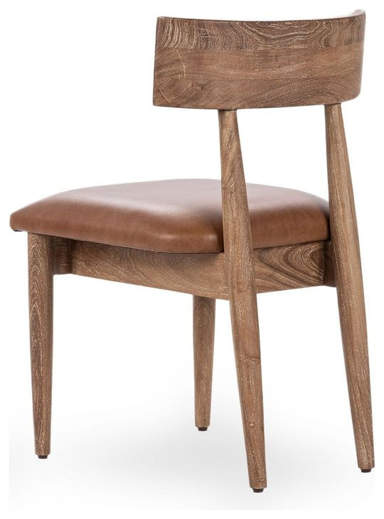 Alvaro Golden Wheat 65" Free Form Dining Room Set